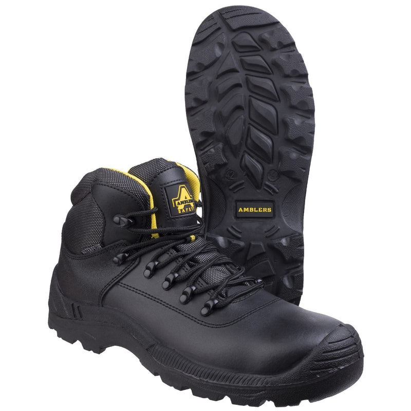 Amblers Safety FS220 Leather Black Safety Boots