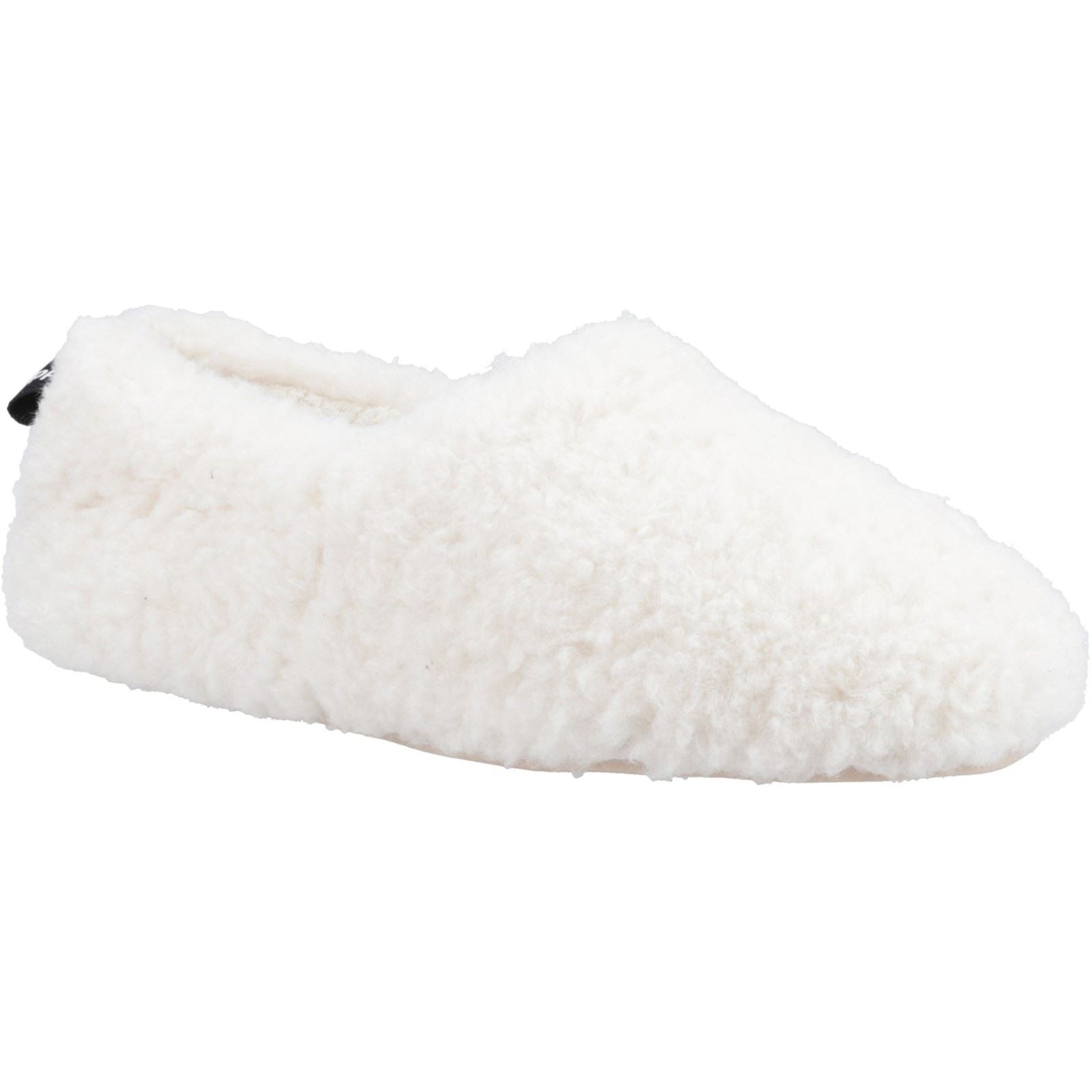 Hush Puppies Emily Faux Fur Women's Cream Slippers