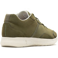 Hush Puppies The Good Leather Men's Olive Trainers