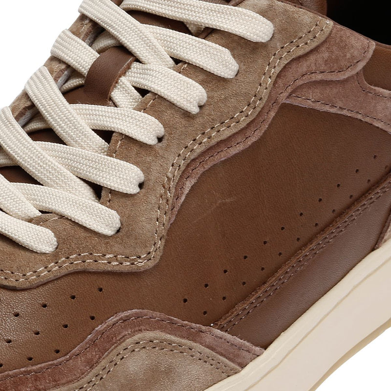 Clae Haywood Leather Men's Portabella Deep Taupe Sneakers