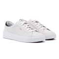 Boss Belwar Tennis Tumble Leather Men's White Sneakers