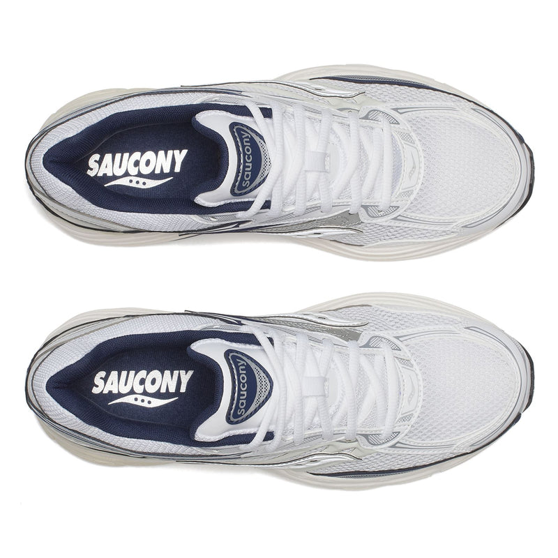 Saucony ProGrid Omni 9 White/Navy Sneakers
