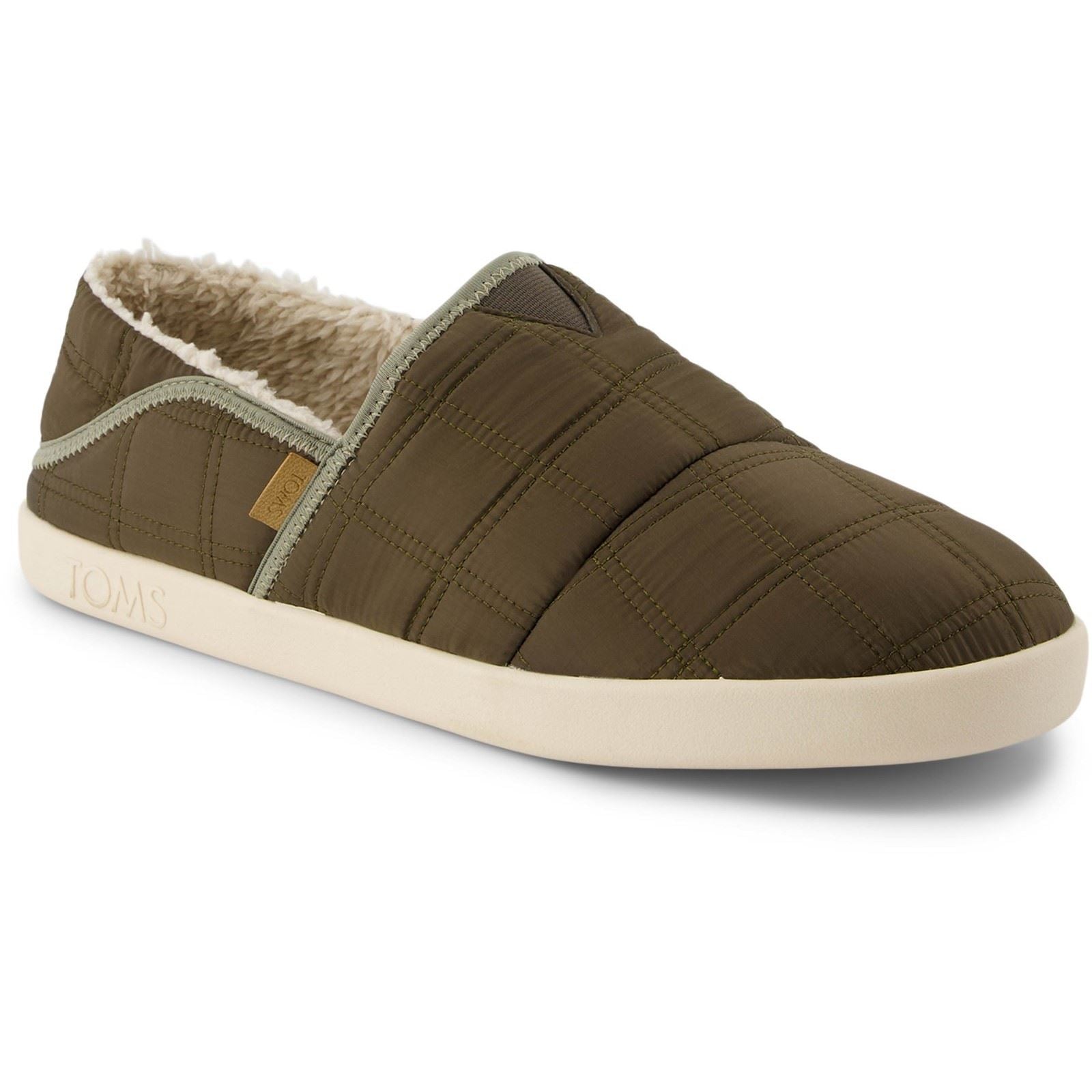 TOMS Camden Synthetic Men's Olive Slippers