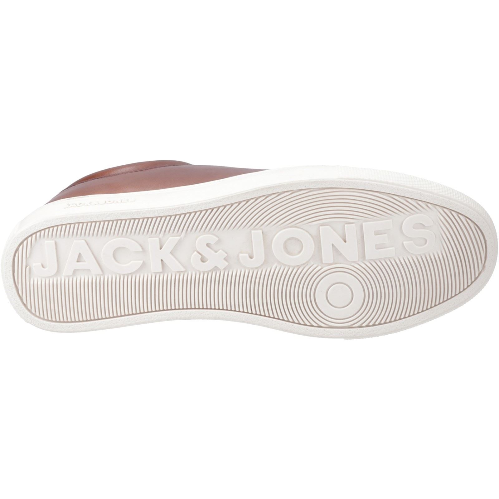 Jack & Jones Galaxy Leather Men's Cognac Sneakers