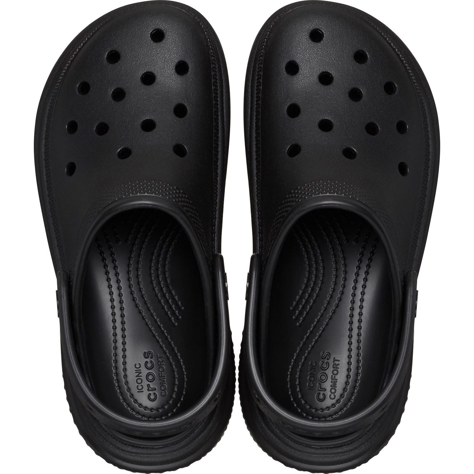 Crocs Stomp Clog Synthetic Black Clogs