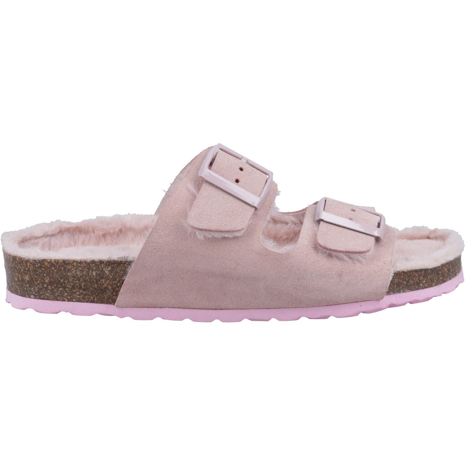 Hush Puppies Jessie Leather Women's Blush Sandals