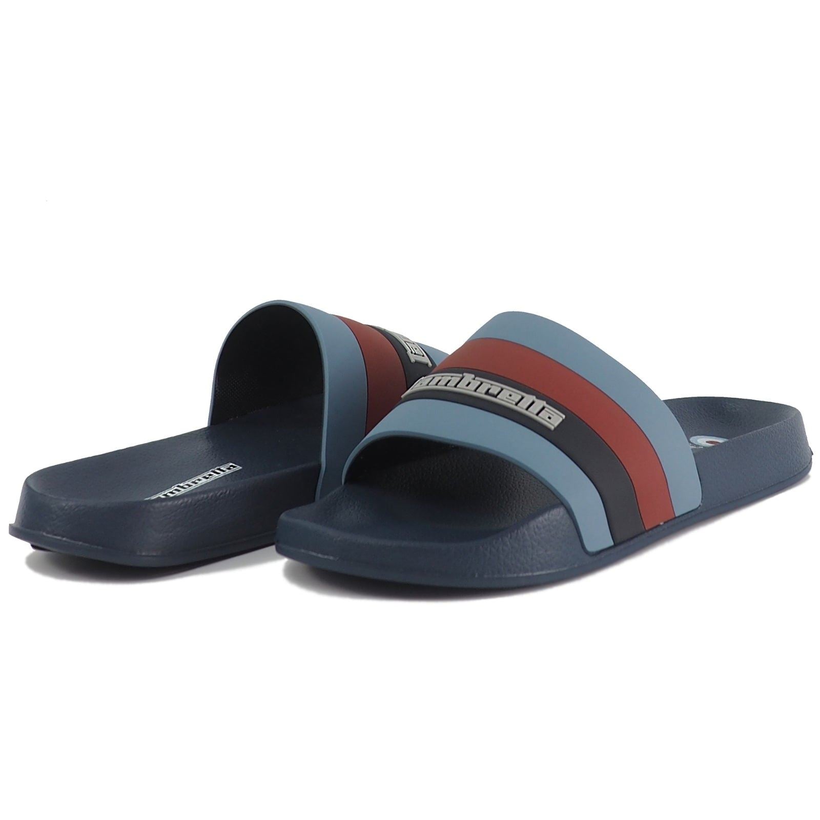 Lambretta Prince Men's Navy Slides