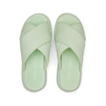 TOMS Mallow Crossover Polyester Blend Women's Mint Slides