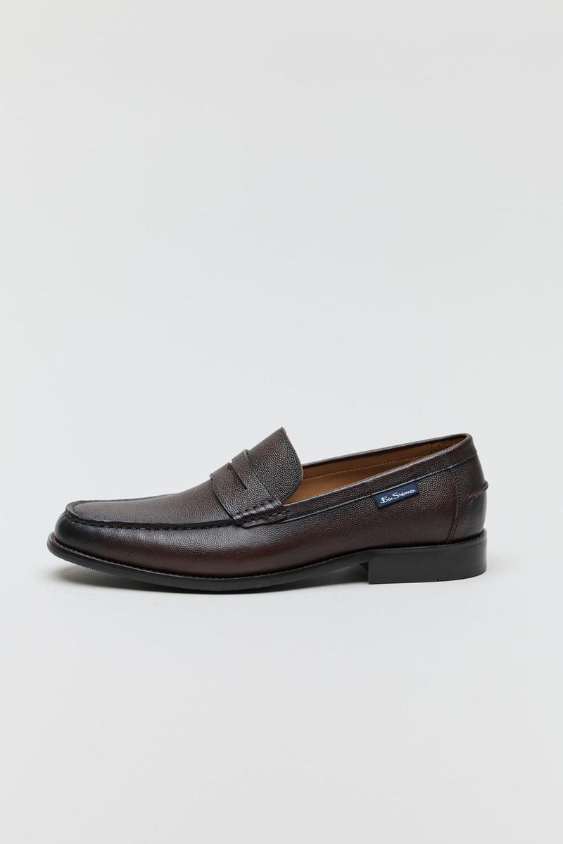Ben Sherman Hester Leather Men's Brown Loafers