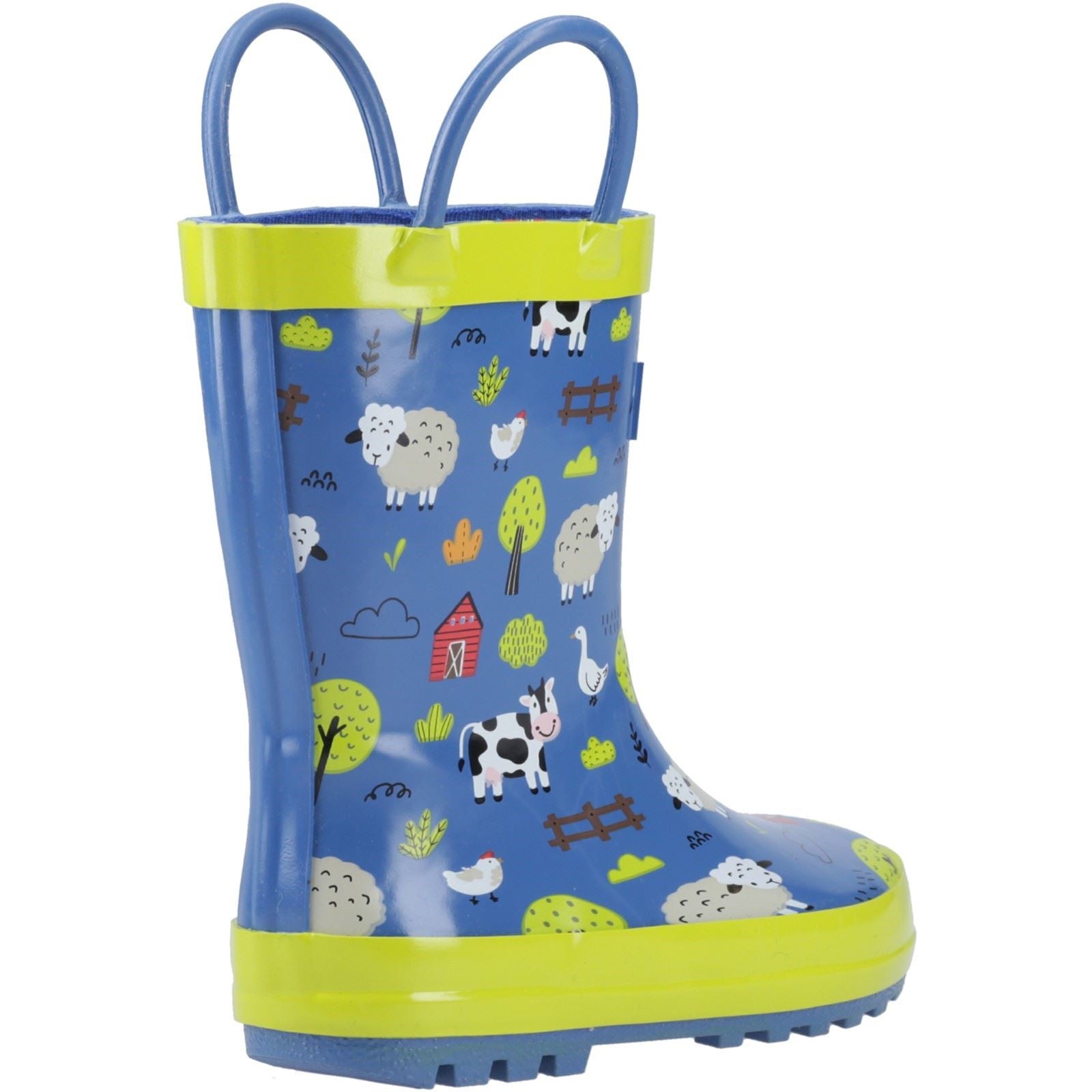 Cotswold Puddle Rubber Kid's Farm Wellington Boots