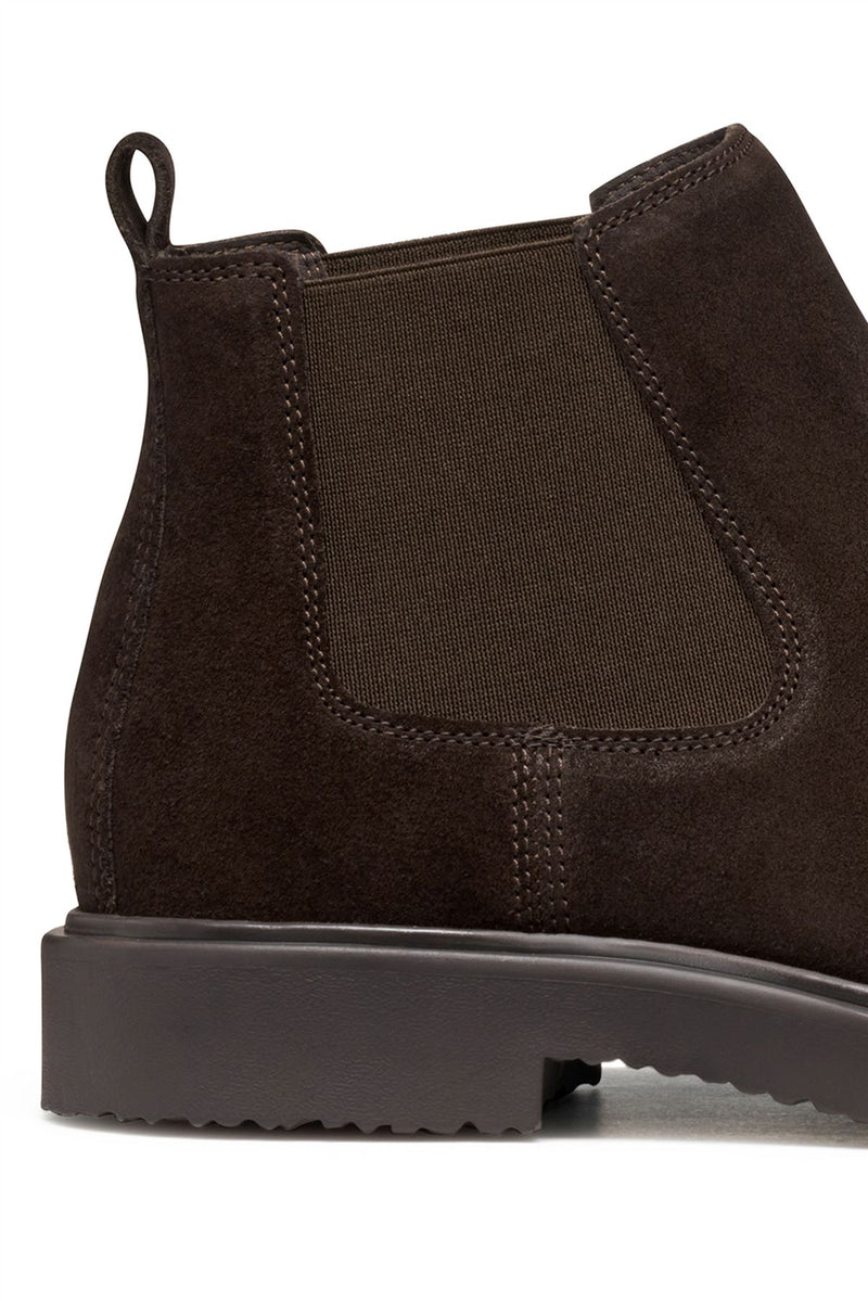 Geox Massimiano B Suede Men's Dark Brown Boots