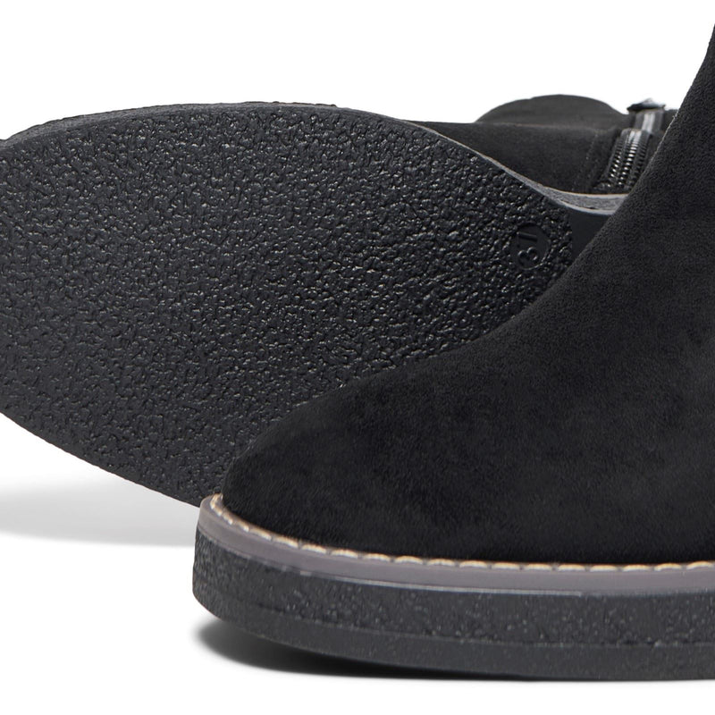 ONLY BABETTE Polyurethane Women's Black/Gold Heeled Ankle Boots