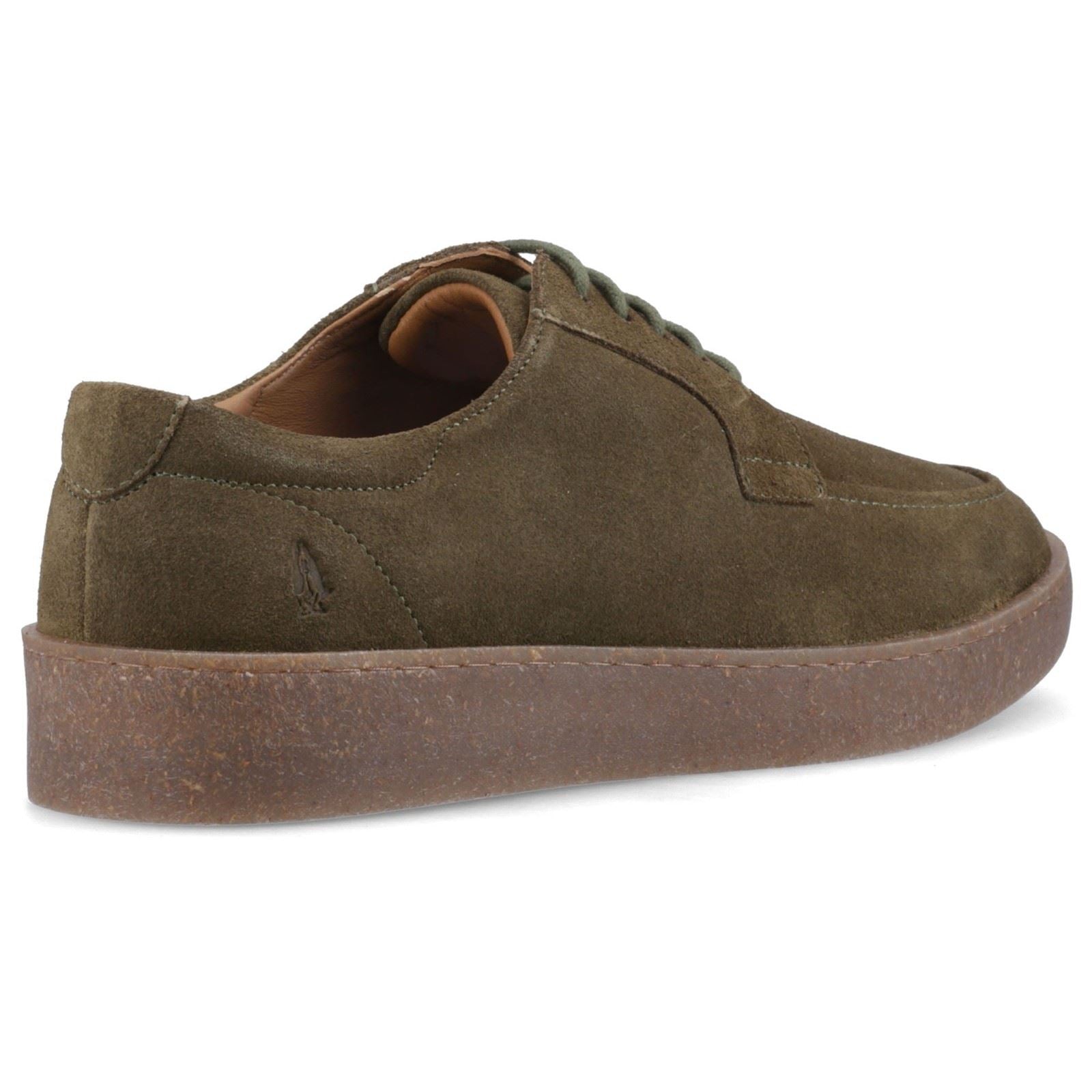 Hush Puppies Rafael Suede Men's Khaki Lace-Up Shoes