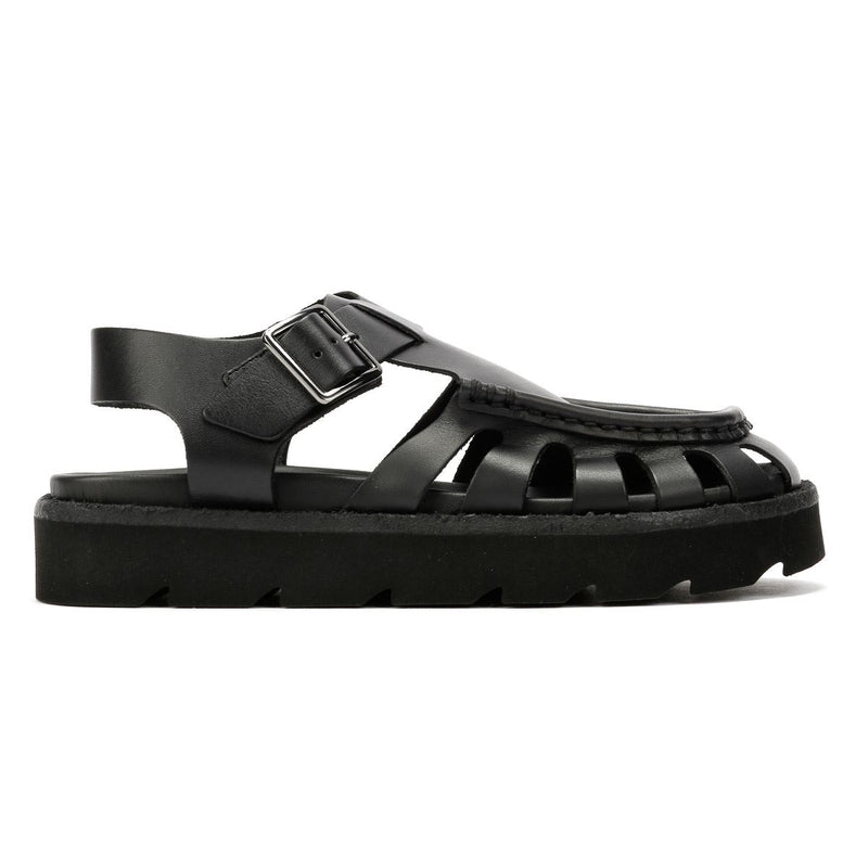 Clarks Originals Meadow Buckle Leather Women's Black Sandals