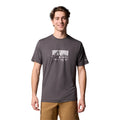 Columbia Kwick Hike Graphic SS Tee Polyester Men's Black Short Sleeve T-Shirts