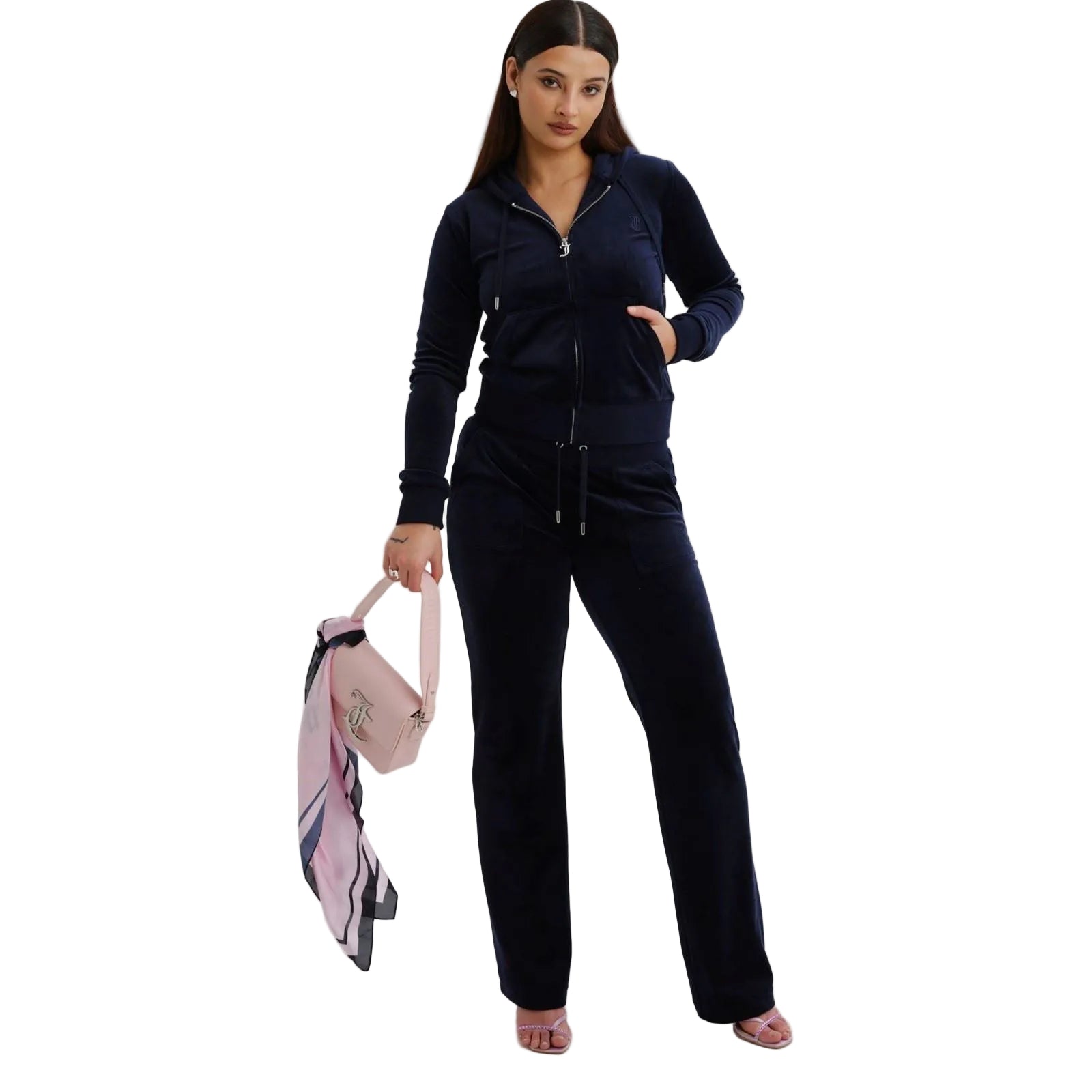 Juicy Couture Del Ray Synthetic Women's Blue Joggers