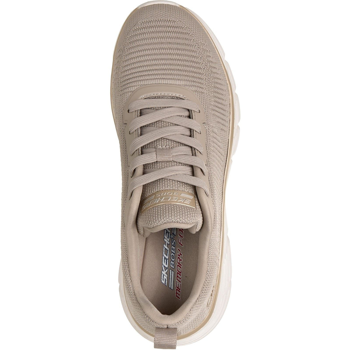 Skechers Bobs B Flex Hi Flying Textile Women's Taupe/Gold Sneakers
