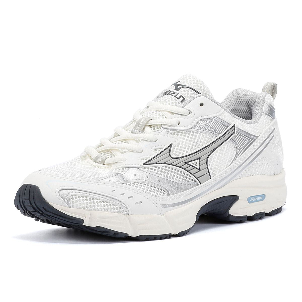 Mizuno MXR Sport White Silver Sneakers Tower London.US