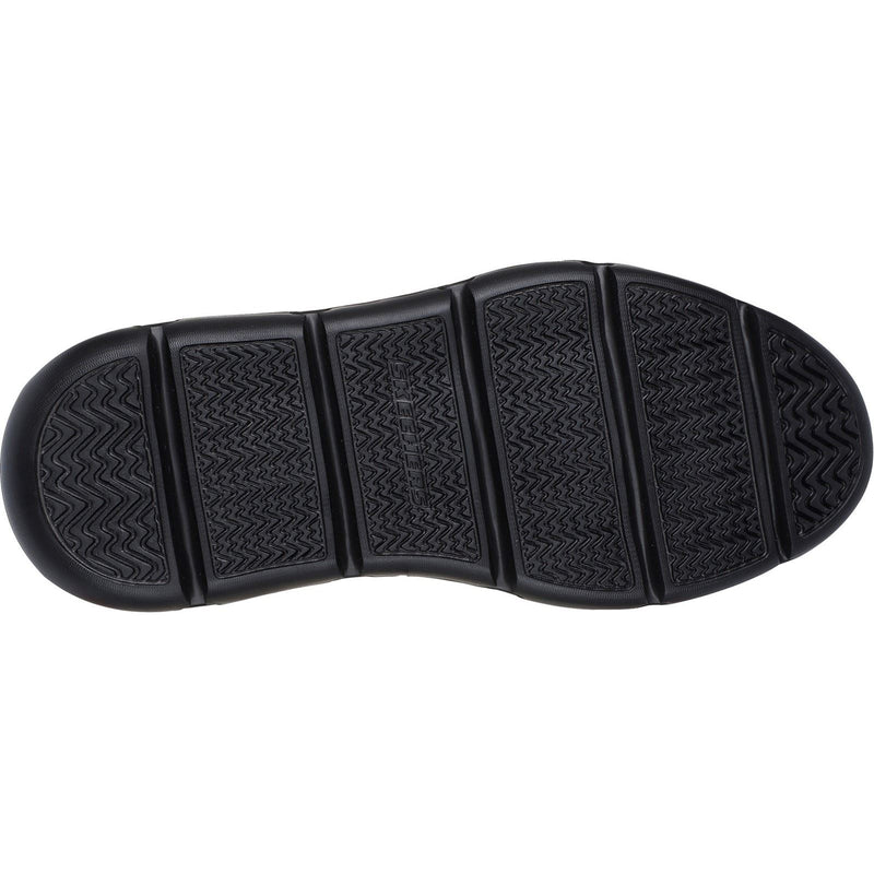 Skechers Garza Sully Leather Men's Cocoa Lace-Up Shoes