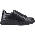 Hush Puppies Harlow Leather Women's Black/Black Trainers
