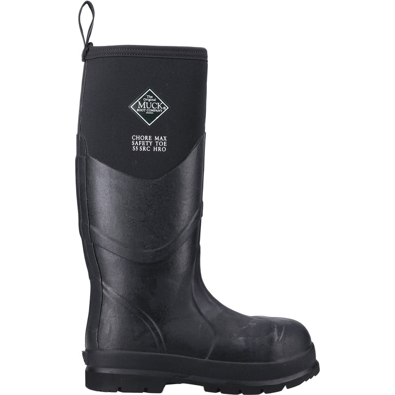 Muck Boots Chore Max S5 Rubber Black Wellington Boots