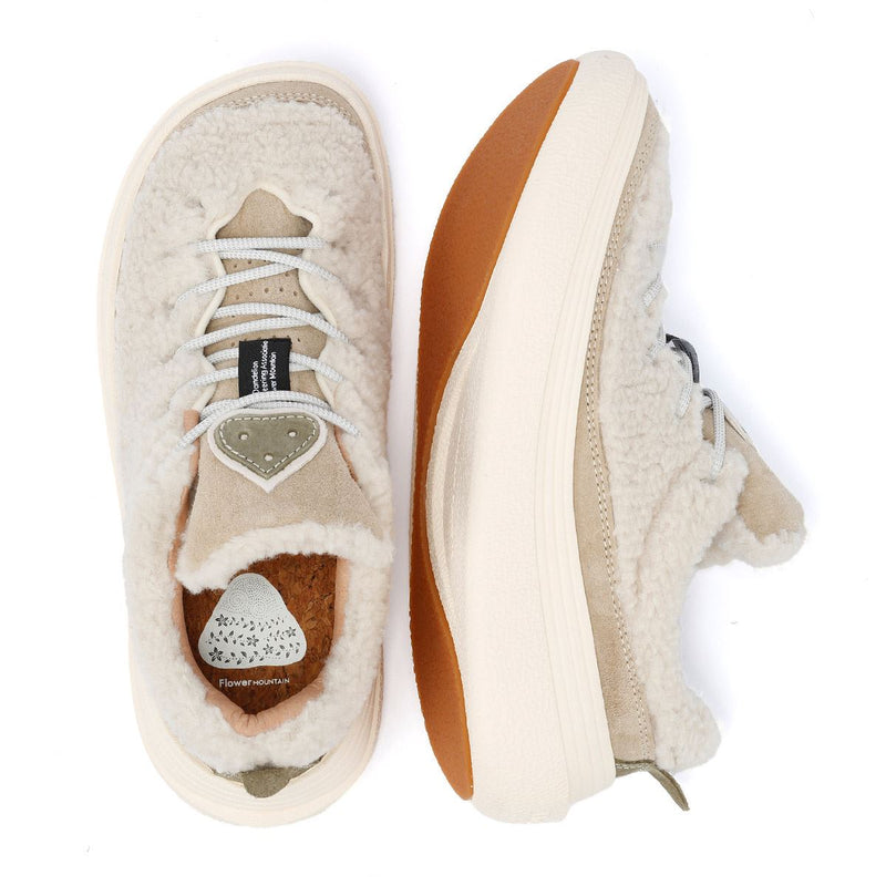 Flower Mountain Fami Teddy Off White Sneakers