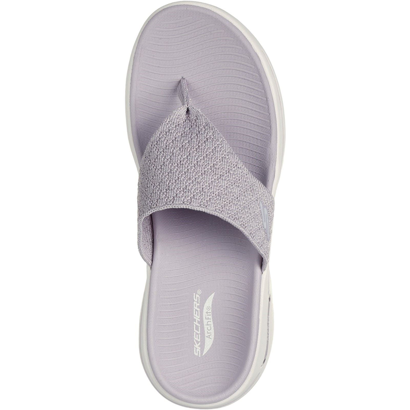 Skechers Go Walk Arch Fit Sandal Spellbound Synthetic Women's Lilac Sandals