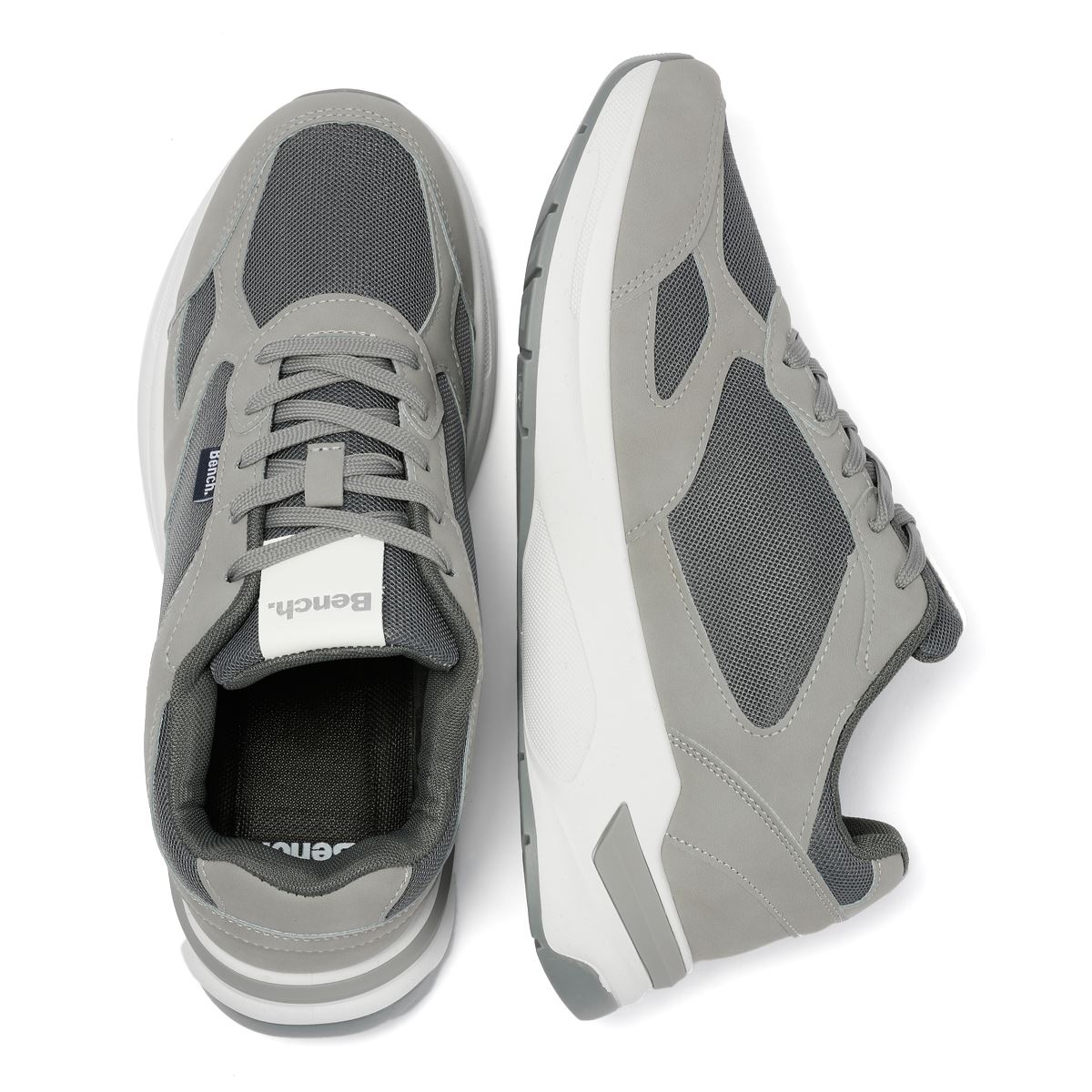 Bench Derker Men's Gray Sneakers