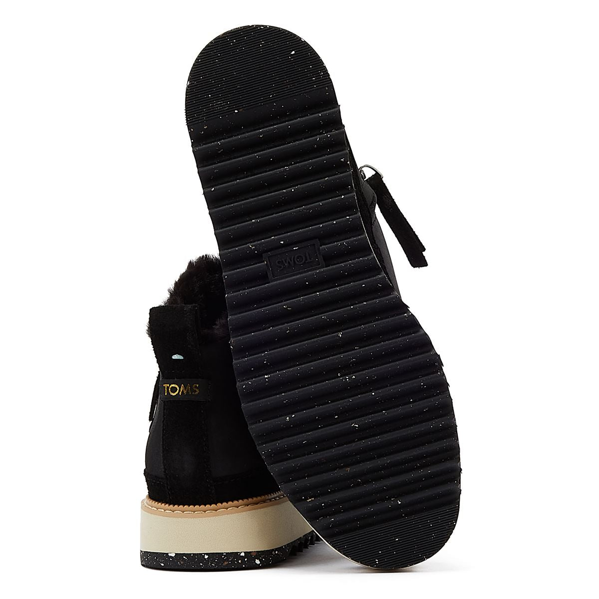 TOMS Marlo Oiled-Nubuck Women's Black Boots