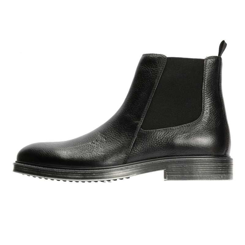 Geox Spherica EC1 Leather Men's Black Boots