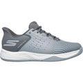 Skechers Performance Slip-ins Relaxed Fit Viper Court Reload Synthetic Men's Grey/Charcoal Trainers