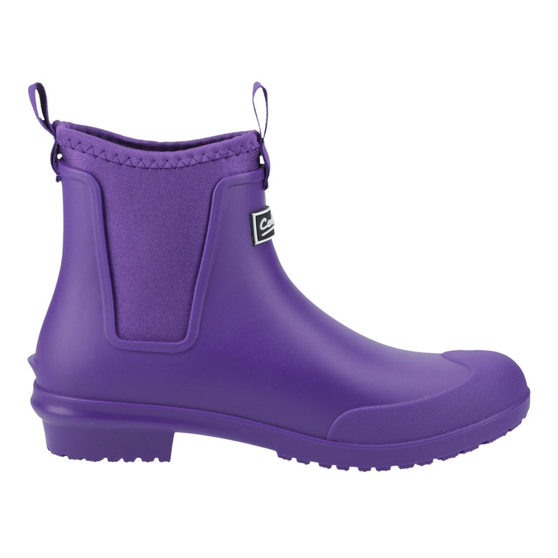 Cotswold Grosvenor Synthetic Women's Purple Wellington Boots