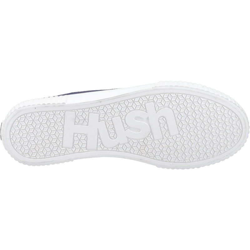 Hush Puppies Freya Canvas Textile Women's Navy Trainers