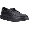 Hush Puppies Ronan Mocc Leather Boys's Black Moccasins Shoes