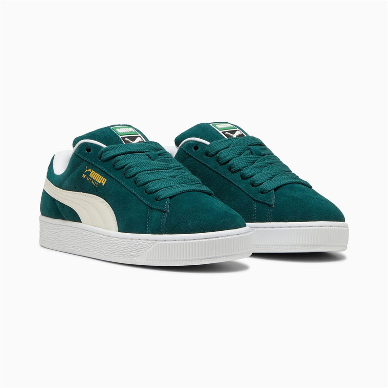 Puma Suede XL Suede Dark Green Sneakers