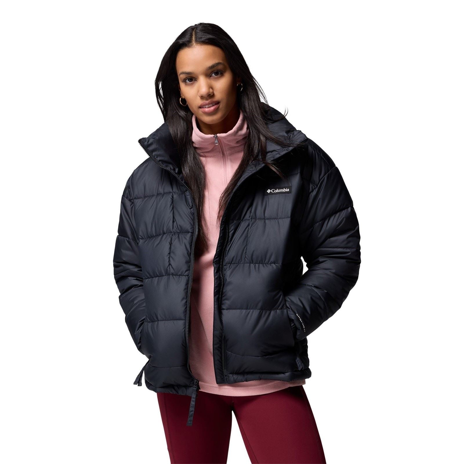Columbia Pike Lake Jacket Women's Black Puffer Jackets