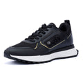 Boss Jonah Runn Men's Black/Gold Sneakers