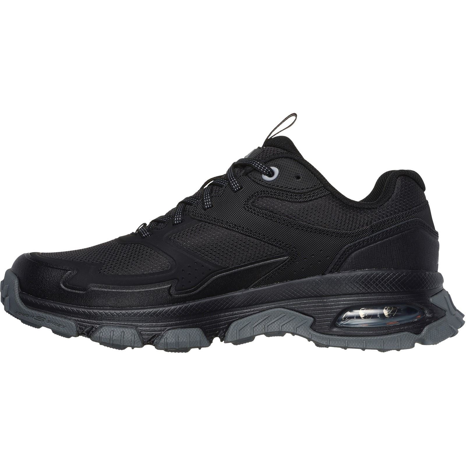 Skechers Skech-Air Sleek Envoy Leather Men's Black Hiking Boots
