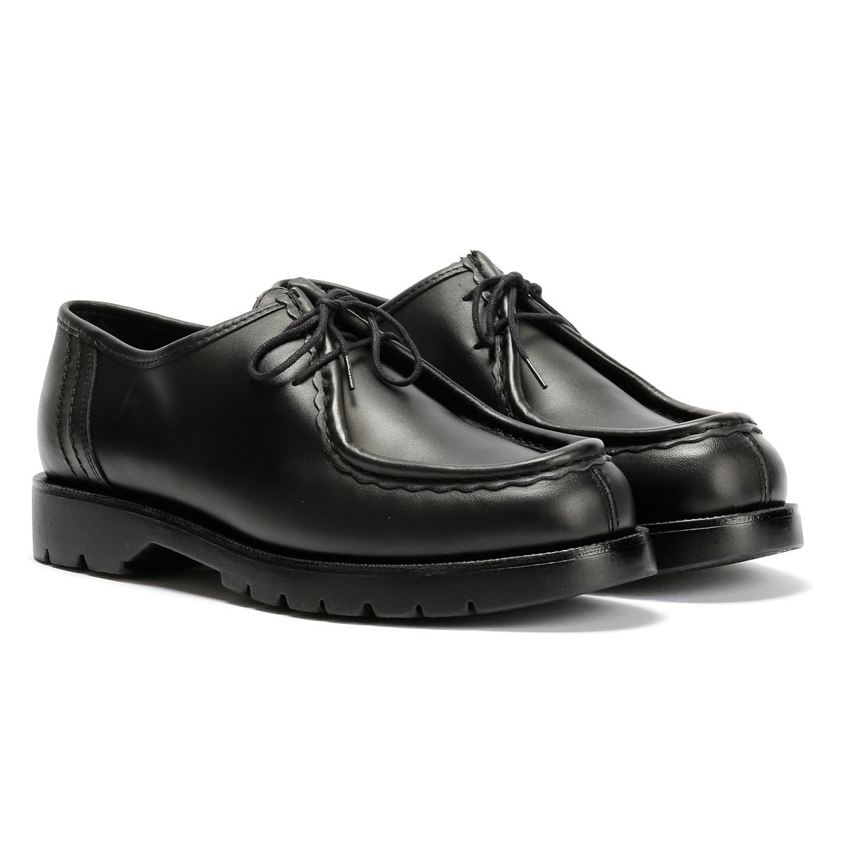 Kleman Padror Leather Men's Noir Shoes