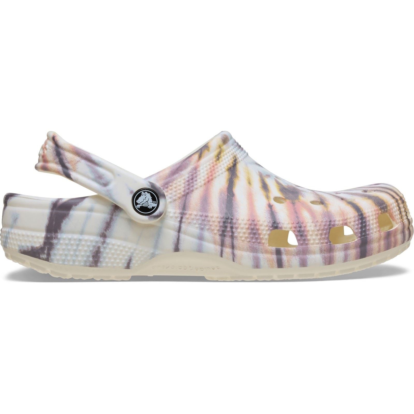 Crocs Classic Tie Dye Thermoplastic Women's Chalk/Multi Clogs