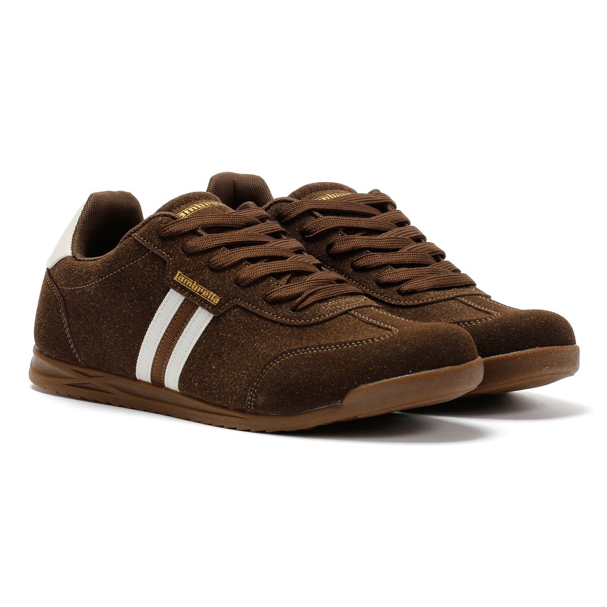 Lambretta Tackle Men's Chocolate Sneakers