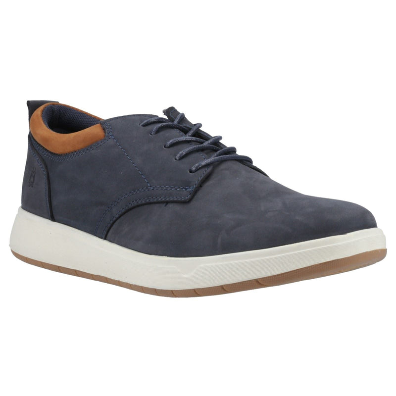 Hush Puppies Bowen Leather Men's Navy Lace-Up Shoes