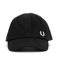 Fred Perry Pique Classic Cotton Black/White Caps