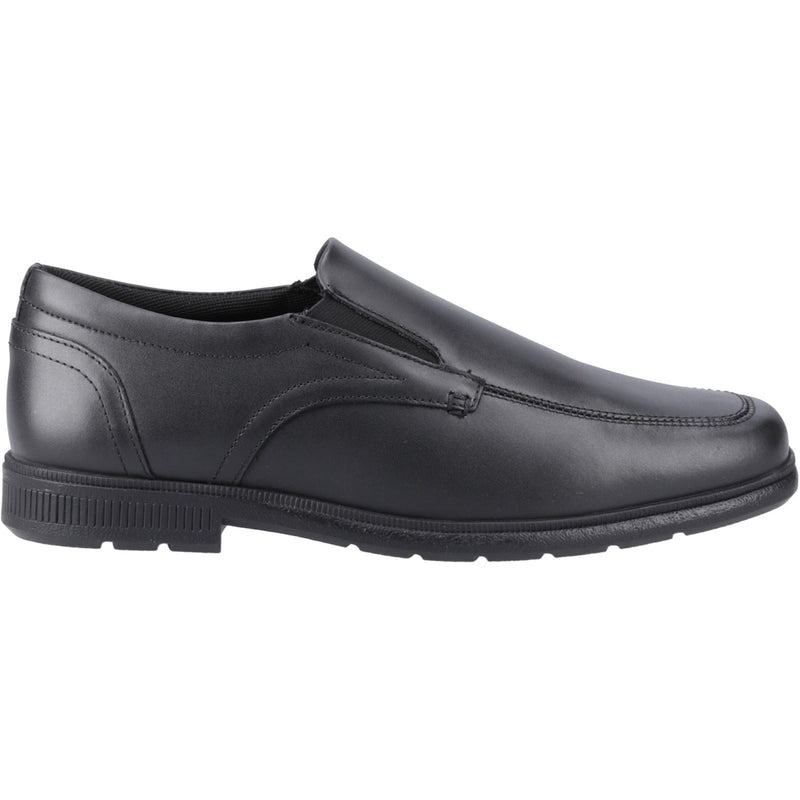 Pod Carpenter Leather Boys's Black Loafers