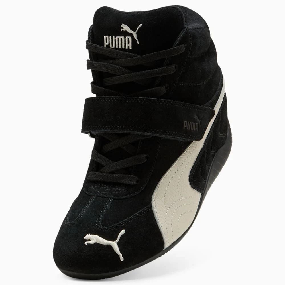 Puma Speedcat Wedge OG Suede Women's Black/White Sneakers
