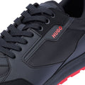 Hugo Icelin Runn Men's Black/Red Sneakers