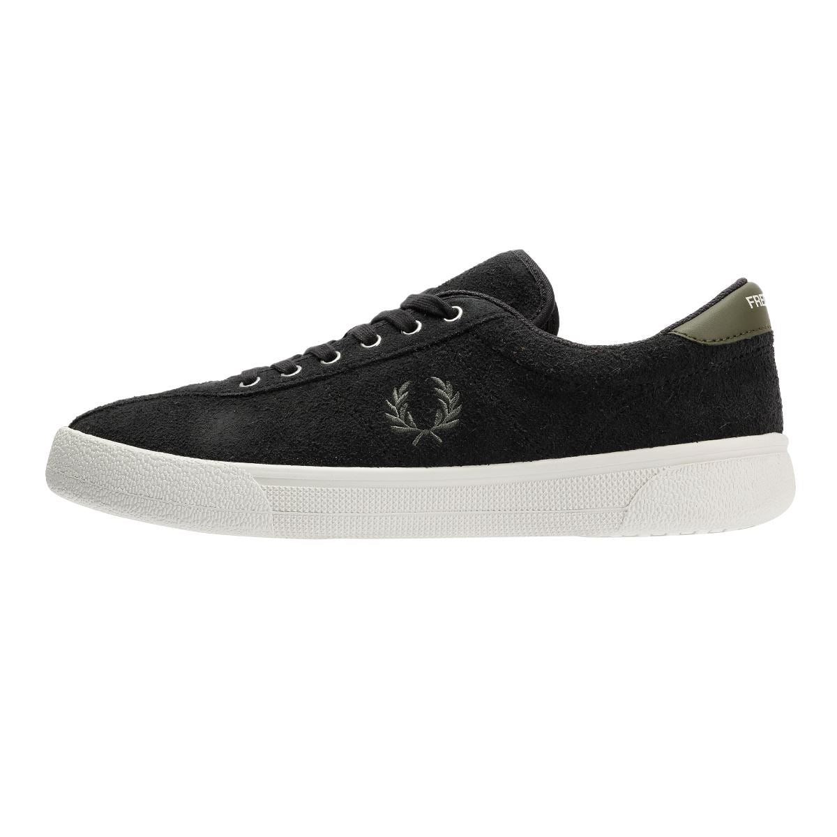 Fred Perry Tennis Shoe Suede Men's Anchor Gray Sneakers