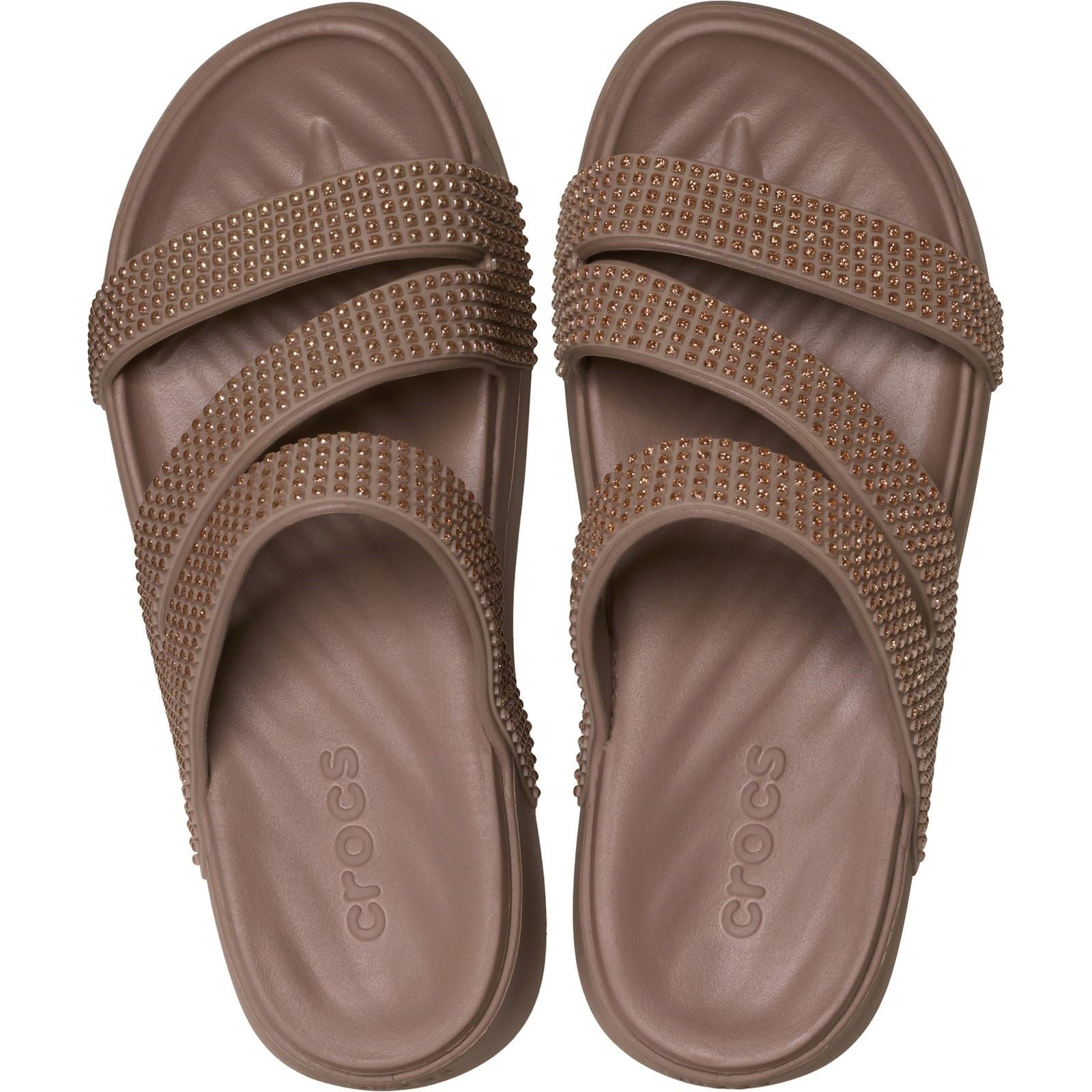 Crocs Getaway Strappy EVA Women's Latte Sandals