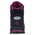 Hi-Tec Jackdaw Mid WP Synthetic Women's Black/Burgundy Hiking Boots
