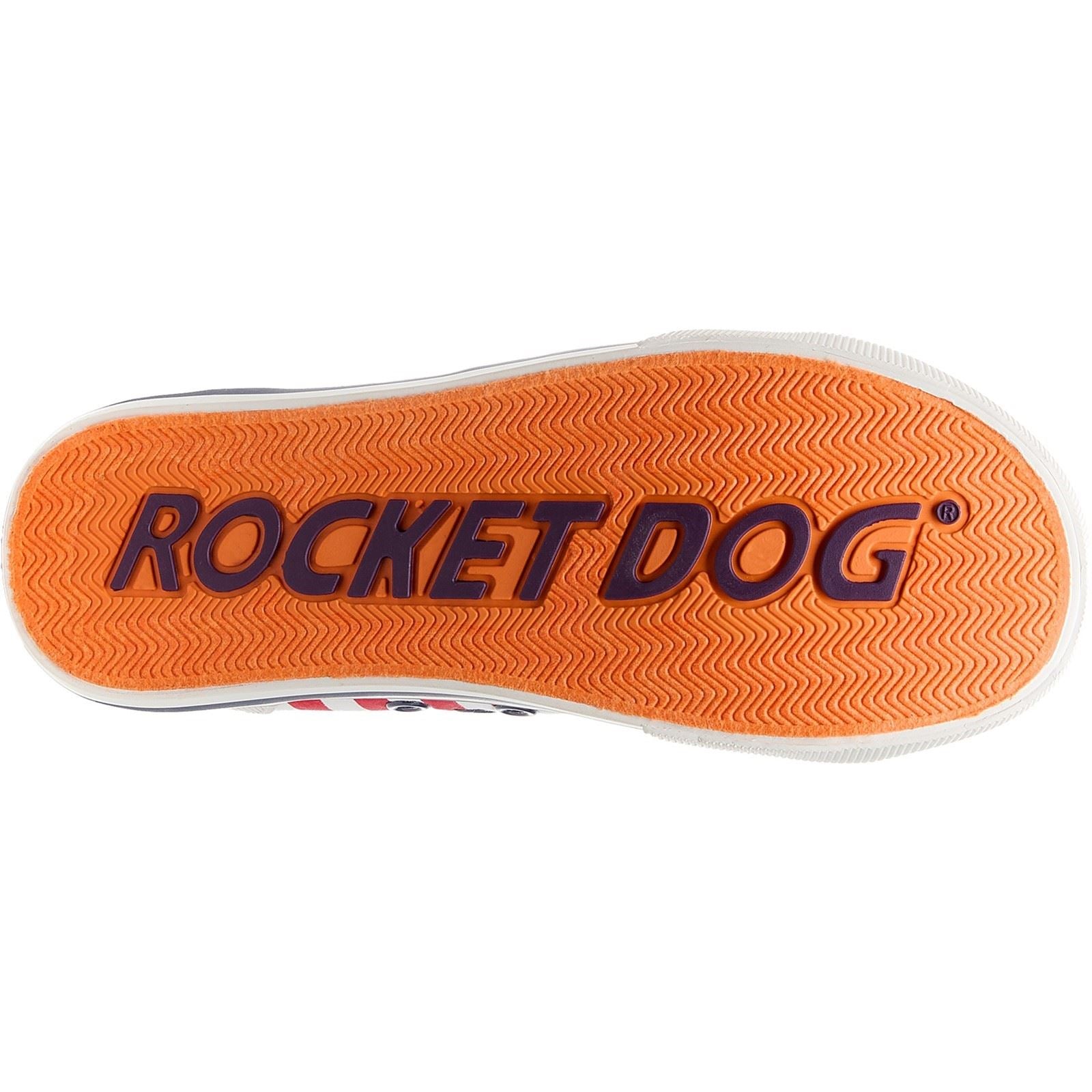 Rocket Dog Jazzin Spangle Cotton Women's Red/Navy Sneakers